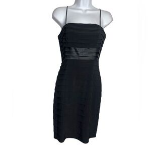 Anne Klein dress size 2 stunning black‎ sleeveless cocktail dress 🖤🖤🖤